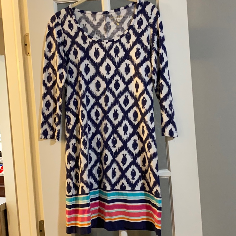 Lilly Pulitzer Long Sleeve Cotton Dress Size XS